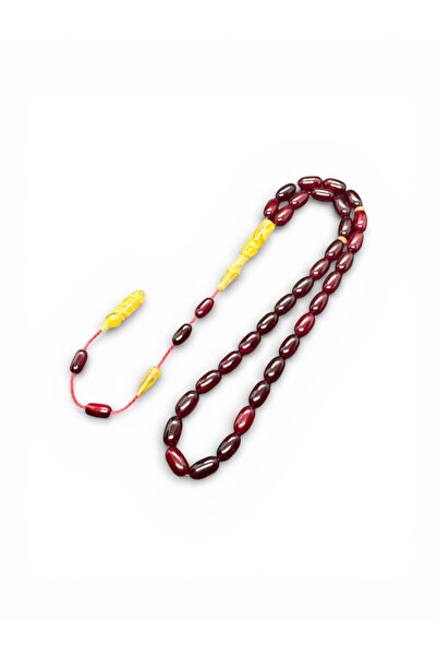 EnazStore Masterfully Crafted Ottoman Imitation Model Crimped Amber