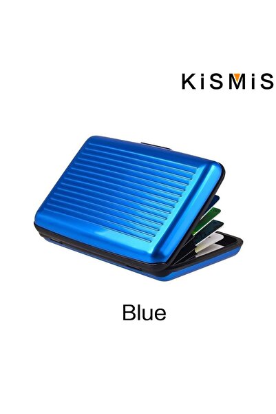 Choice4 Blue KISMIS RFID Metal Wallet and Business ID Women Men Business ID ,...