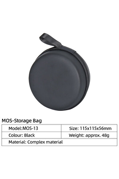 Choice حقيبة فانوس التخييم الخارجية MOS-13BOX من MOSLIGHTING، صندوق تخزين مصب...
