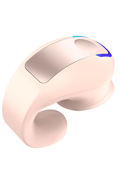 Choice سماعة رأس لاسلكية بتقنية بلوتوث 5.3، تعمل بتقنية التوصيل العظمي، مزودة...