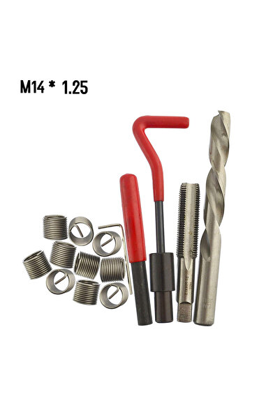 Choice7 15Pcs M14 1.25 15pcs/20pcs/30pcs Metric Thread Repair Insert Kit M5 M...