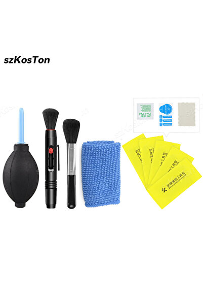 Choice قلم تنظيف العدسات KIT B مزود بفرشاة ناعمة ورأس كربوني مزدوج الجوانب لع...