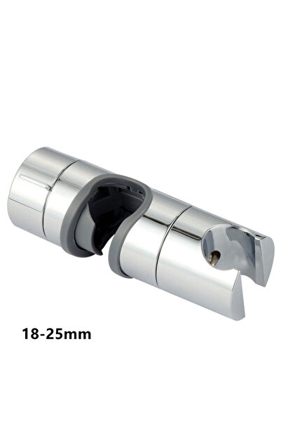 Choice silver 18-25mm Universal Shower Head Holder Adjustable 18~25mm ABS Chrome Shower Rail Holder Bathroo
