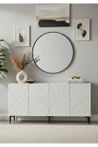 YUMEDİ DESİGN KA1522B - STOYAN KONSOL, TV SEHPASI, ÇOK AMAÇLI DOLAP ve KAHVE ...