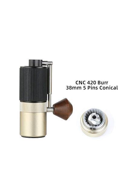 Choice مطحنة قهوة يدوية مطورة من هافمور G14S، مصنوعة من الفولاذ المقاوم للصدأ...