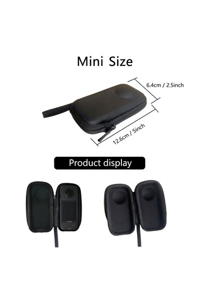 Choice حقيبة تخزين محمولة وحافظة لكاميرات إنستا 360 X5/X4/X3/X2 الصغيرة X5/X4/X3/ONE/X2