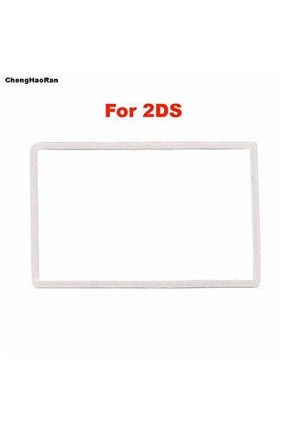 Choice white 1piece Colorful Upper LCD cover for 2DS Top LCD Screen New Plast...