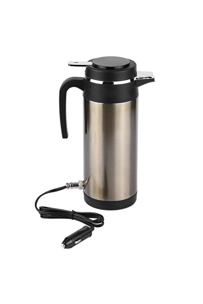 Choice 12V 1000ML 12V/24V Stainless Steel Electric in Car Kettle Travel Therm...