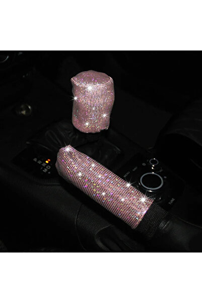 Choice غطاء عجلة قيادة وردي اللون، قطعتان، مناسب لجميع السيارات، مقاس 37/38 س...