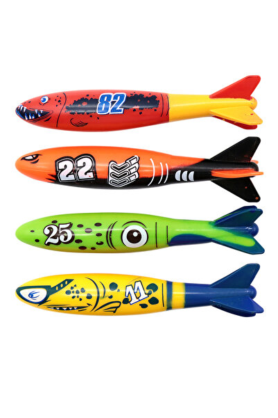 Choice Fish 3 Piece B Swimming Pool Treasure Hunt Diving Toy Set Torpedo Fish...