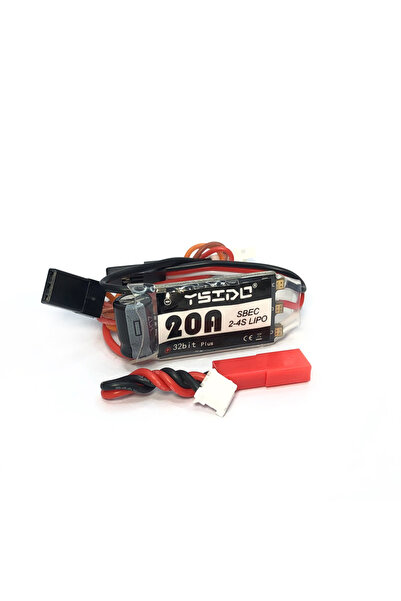 Choice وحدة تحكم إلكترونية (ESC) بقوة 20 أمبير لمحرك YSIDO Mini 1410 V2 بدون ...