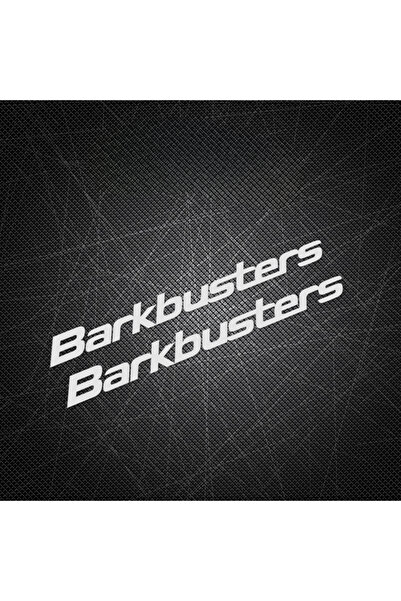 Choice6 ملصقات باركباسترز للدراجات النارية، مقاس 12 × 1.2 سم (صغير)، لون أبيض...