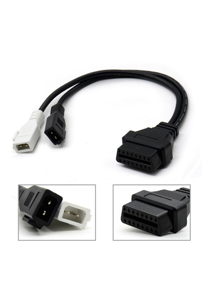 Choice For VAG 2P+2P to 16Pin OBD2 Cable For AUDI 2X2 OBD1 OBD2 Car Diagnosti...