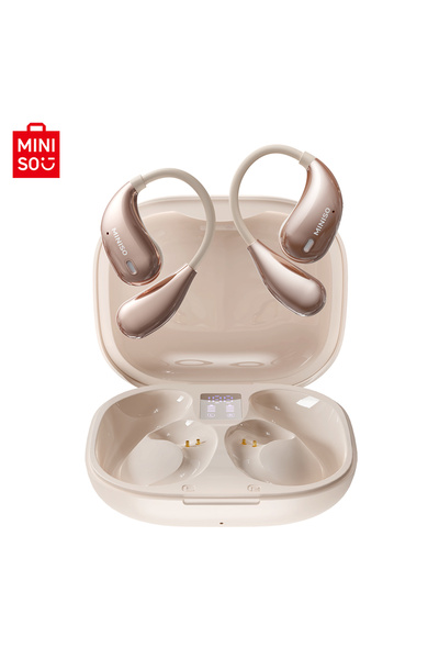 Miniso Golden X33 Earphone Bluetooth 5.4 True Wireless Earbuds Low Latency Headphones Superb Bass Hi