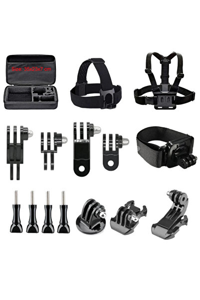 Choice طقم ملحقات رمادي اللون، يتضمن محول تثبيت، وحزام صدر، وعصابة رأس، متواف...