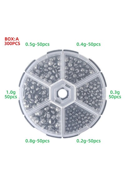 Choice 300 قطعة - علبة من DNDUJU، 300 قطعة من حلقات الرصاص الدائرية المنقسمة ...