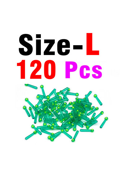 Choice L MNFT 120 قطعة من عوامات صيد الأسماك المصنوعة من السيليكون القوي، عوا...