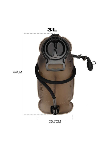 Choice 3L TPU Detachable Drinking Tube Water Bag Large Capacity Outdoor Drink...