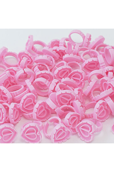 Choice1 Pink-S3-100pcs Wholesale 100Pcs/Bag Disposable Eyelash Extension Glue Ring Cup Tattoo Pigment Holder