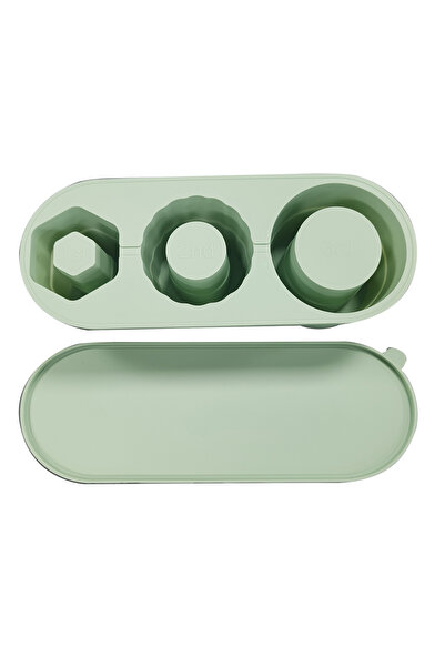 choice2 green Leeseph Cylinder Ice Cube Tray for Stanley Cup Tumbler, Collaps...