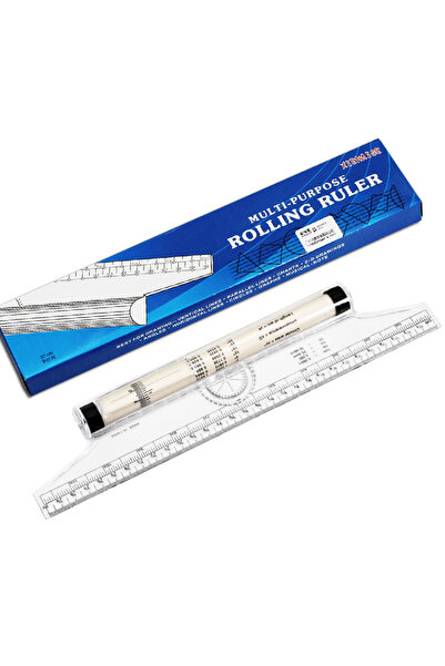 Choice 30cm 15cm 30cm rolling parallel ruler student design drawing practice drawing geometric drawing