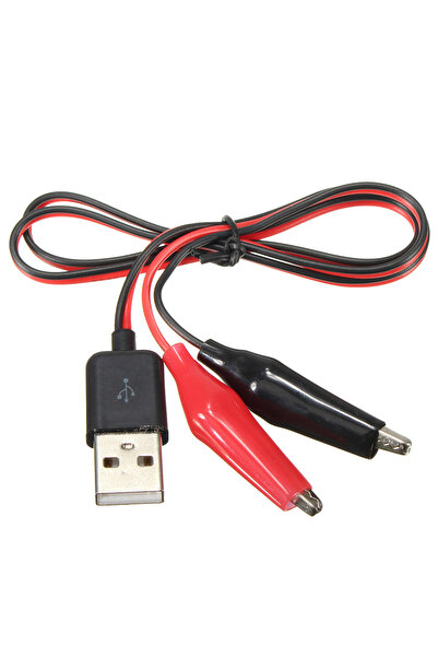 Choice 58 سنتيمتر مشبك التمساح المعدني التمساح المشبك الكهربائي لاختبار التحق...