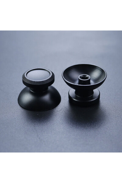 Choice Black JCD 2pcs Aluminum Metal 3D Analog Joystick Thumb Stick Grip Cap ...