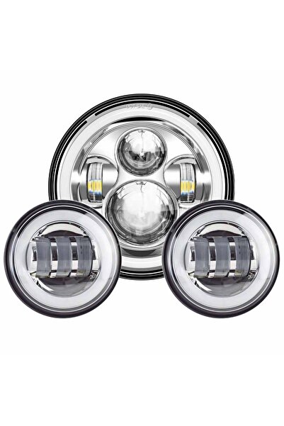 Choice6 7inch and 4.5inch S 7inch LED Headlight +4.5inch Fog Lights 7"Bracket...