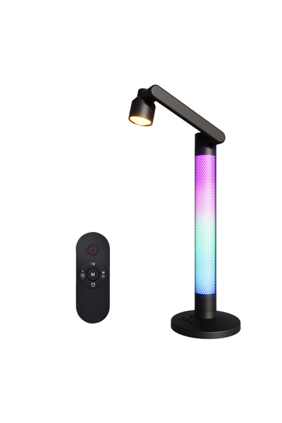 Choice مصباح طاولة ذكي مزود بجهاز تحكم عن بعد لحماية العين، يعمل بتطبيق Tuya،...
