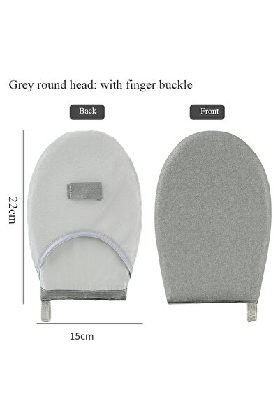 Choice رأس مستدير 1 قطعة لوح كي يدوي من القماش لوح كي صغير قفازات كي منزلية مضادة للكي