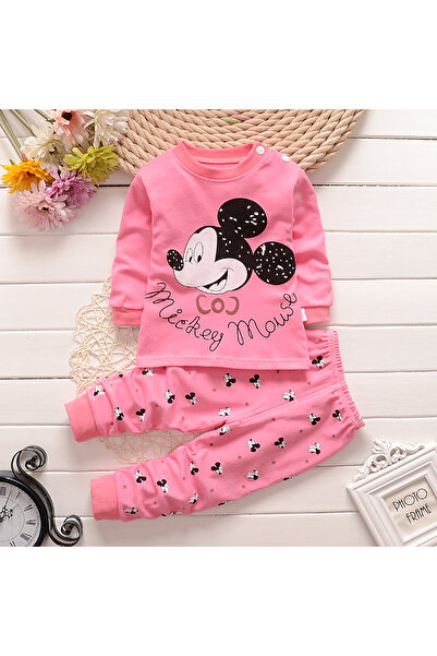 Choice 6M P2 Cotton Baby Girl Sleepwear Suits Autumn Winter Newborn Underclothes 2pcs Kids Clothes Set Spr