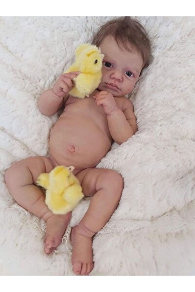 Choice دمية لولو المستيقظة، 49 سم، دمية طفلة حديثة الولادة مصنوعة يدويًا من ا...