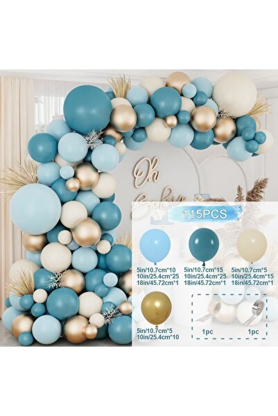 Choice مجموعة أخرى من أقواس بالونات الليزر الأزرق لتزيين حفلات الزفاف وأعياد ...