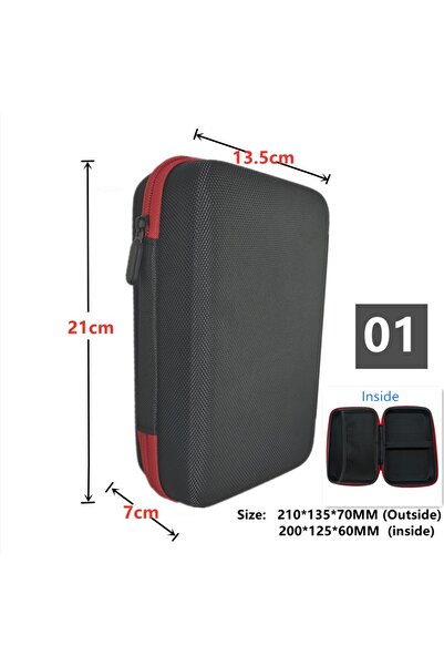 Choice 01 Digital Multimeter Bag Tool Bag Black For headphone Bag Shockproof Bag EVA Box Case Earphone Data