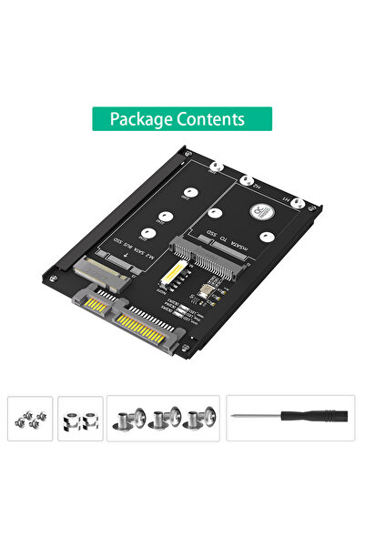 Choice with tray M.2 NGFF to SATA Adapter MSATA To USB SATA 3.0 Converter External 2-in-1 mSATA m.2 NGFF to
