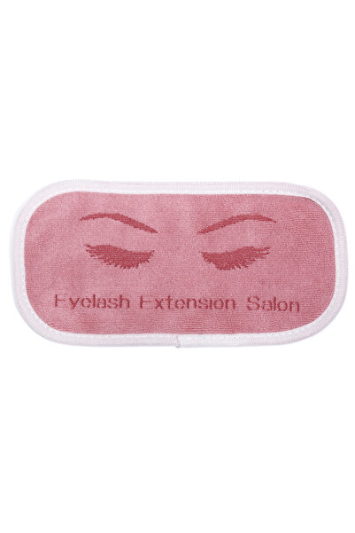 Choice1 لاصقة وردية اللون لتطويل الرموش، قطعة واحدة، من ZXZZS، وسادة لاصقة ناعمة للجبهة، حامل رموش احترافي، صينية