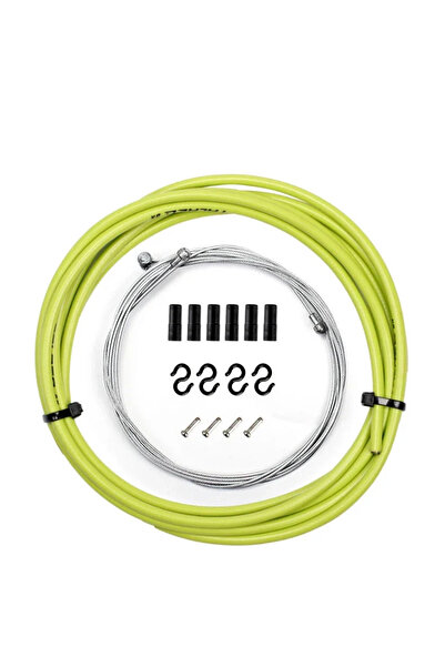 Choice مجموعة غلاف كابل فرامل دراجة RGO مقاس 5 مم باللون الأخضر لدراجة جبلية ...