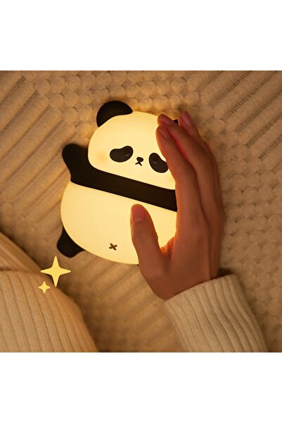 Choice type 2 USB Rechargeable LED Night Light Cute Cartoon Panda Silicone La...