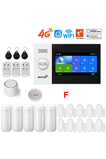 Choice10 EU Plug F PGST PG-107 4G Wireless Home Alarm System WiFi Security Sy...