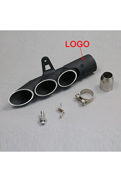 Choice كاتم صوت عادم دراجة نارية عالمي بقطر 51 مم، أنبوب ثنائي أو ثلاثي المخا...