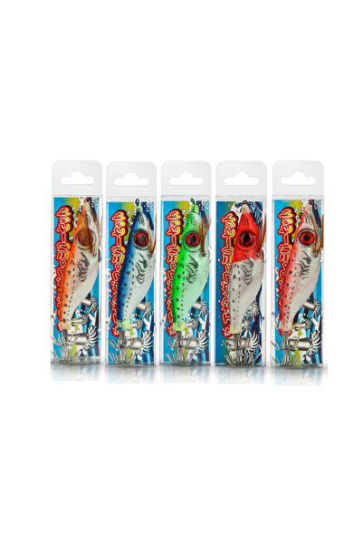 Choice 5 قطع من طُعم صيد DNDYUJU، وزن 9 غرام/10 سم، يتضمن ثقل رصاصي، وخطاف صي...