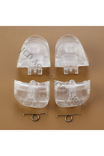 Choice أزرار كتف JCD L1 R1 L2 R2 شفافة مع زنبرك لجهاز تحكم PS5 V3 3.0 BDM-030...