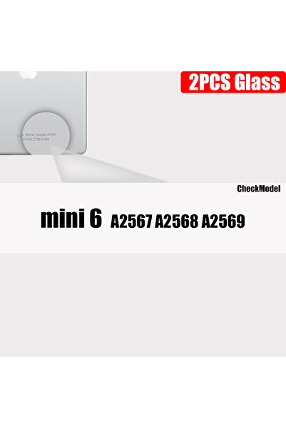 Choice واقي شاشة زجاجي مقوى شفاف لجهاز iPad mini 6 (قطعتان) من الجيل التاسع و...