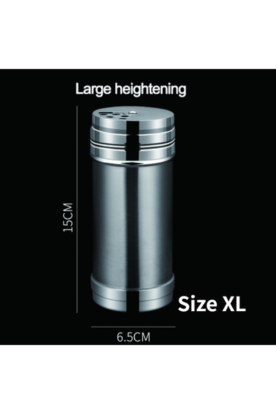 Choice Size XL JJYY Salt Sugar Bottle Rotating Cover Multi-purpose Stainless ...
