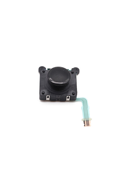 Choice عصا تحكم تناظرية أصلية سوداء اللون، زر تحكم ثلاثي الأبعاد يمين/يسار، ب...