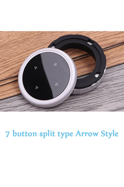 Choice 7 Button Car Styling Multimedia Butt Cover iDrive Stickers For BMW F20...