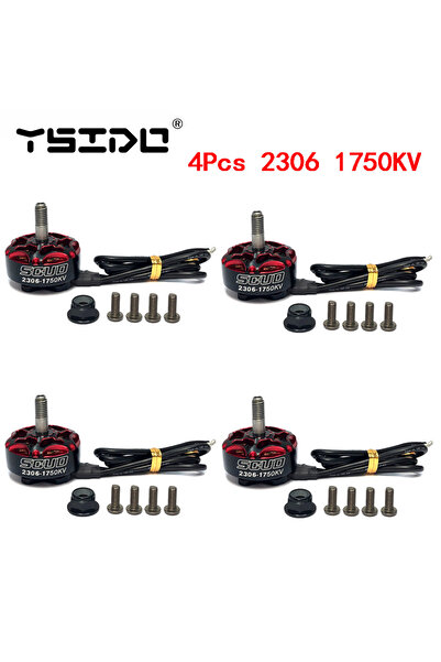 Choice 4 قطع من محركات YSIDO SCUD 2207 و2208 و2306 بدون فرش، بقدرة 1750 كيلوف...