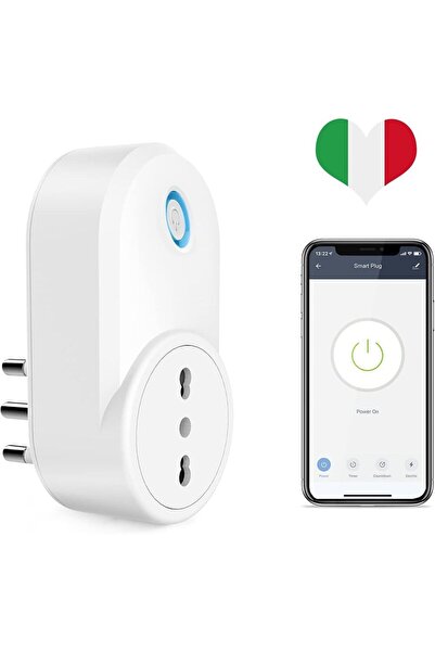 Choice Ivory white tuya Smart Socket Italy 16A/20A Wifi Smart Plug With Power Monitoring tuya smartlife APP