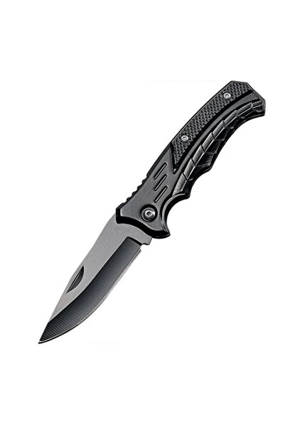 Choice سكين صيد قابلة للطي جديدة من الفولاذ المقاوم للصدأ باللون الأسود، سكين تقطيع السمك، ملحقات صيد الأسماك من القوارب مع حقيبة حمل