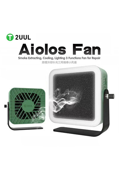 Choice مروحة تبريد متعددة الوظائف بالأشعة فوق البنفسجية DA98 2UUL DA98 من أيولوس، مناسبة لإصلاح لحام لوحات الهواتف المحمولة.
